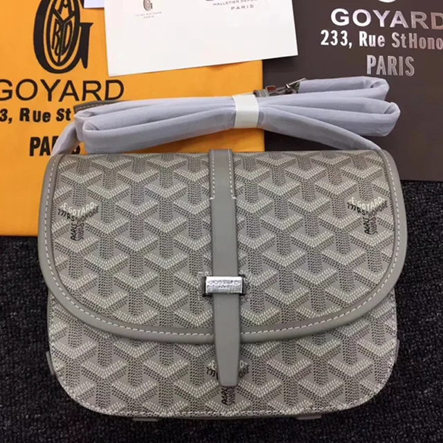 Goyard Bolso de hombro con estampado de diente de perro para mujer, bandolera pequeña de cuero, 2021| | - AliExpress