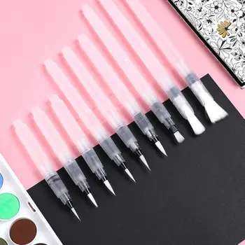 

JIANWU ART5 6pcs/set Simple painting scriptliner water pen Painting in water colours brush pen set art supplies Drawing tool