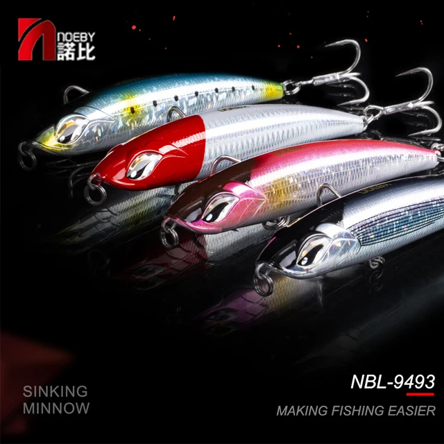 NOEBY stickbait приманка для рыбалки карандаш crankbait 115 мм 150 185 Жесткая наживка isca