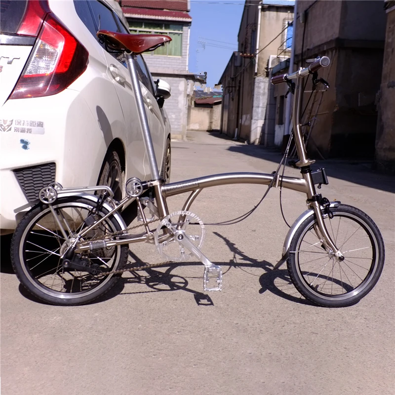 three speed folding bike