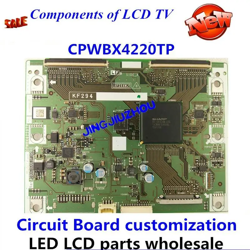 

Sharp lcd-46lx710a logic board cpwbx4220tp ZJ kf294 xf294wj t_con