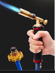 Torche de soudage au gaz liquéfié sans oxygène, pistolet de feu domestique universel à haute température 