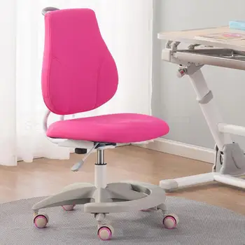 

Children's Learning Chair Household Backrest Posture Correction Computer Desk And Chair Can Adjust Elevation And Elevation Of Pr