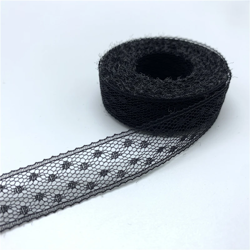 5yards/Lot 15mm Lace Ribbon Embroidered Lace Fabric For Skirt Accessories Trim Decoration Handmade Sewing Fabric lace fabric lace ribbon lace garment accessories lace sewing supplies lace decoration lace accessories lace sewing accessories