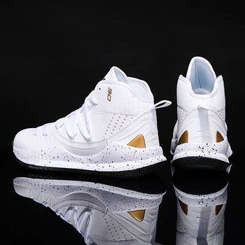 

High-top Jordan Basketball Shoes Men's Cushioning Light Basketball Sneakers Male Zapatos Hombre Breathable Outdoor Sports Shoes