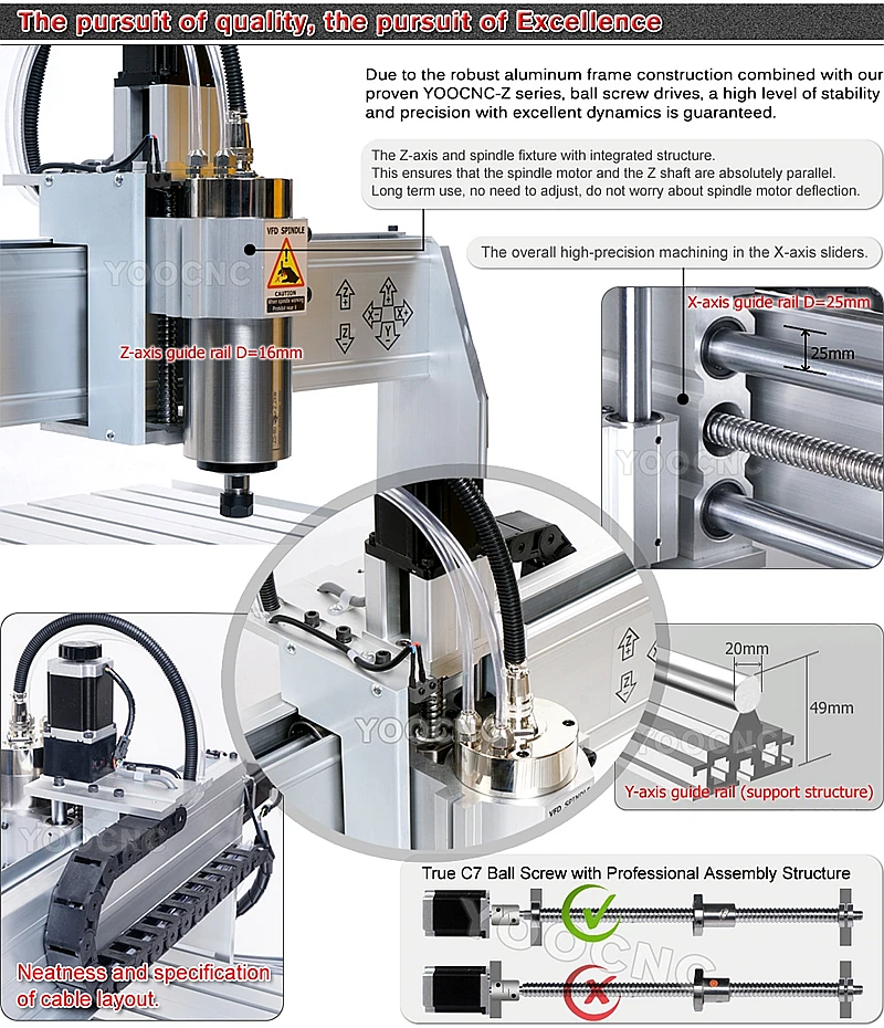 CNC Router Machine 8060Z 2 (10)