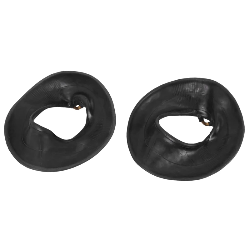 2 PCS 4.10/3.50 4 Inch Inner Tube Tire for Hand Truck, Dolly, Hand Cart, Garden Cart, Lawn Mower
