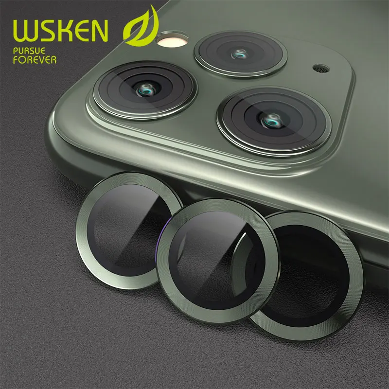 Защитное стекло WSKEN для объектива камеры iPhone 11 Pro Max|Защитные стёкла и плёнки| |