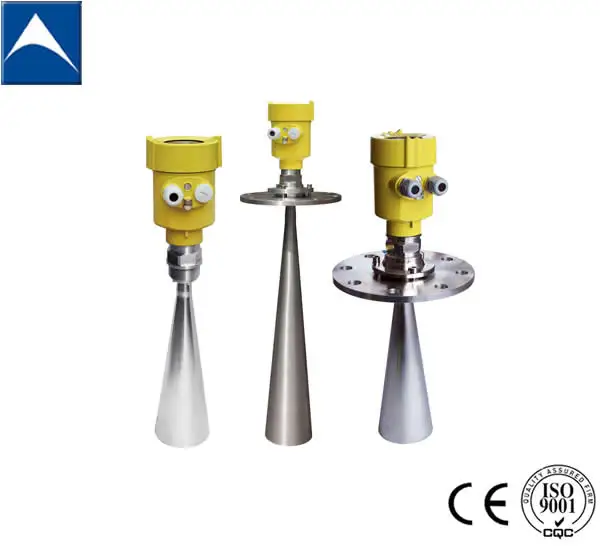non-invasive radar solid level indicator wireless water level sensor with pulse
