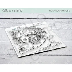 Mushroom House Special Sale Silicone Stamps Maker Reusable Handmade Diy Scrapbooking Diary Gift Decoration Embossing Template
