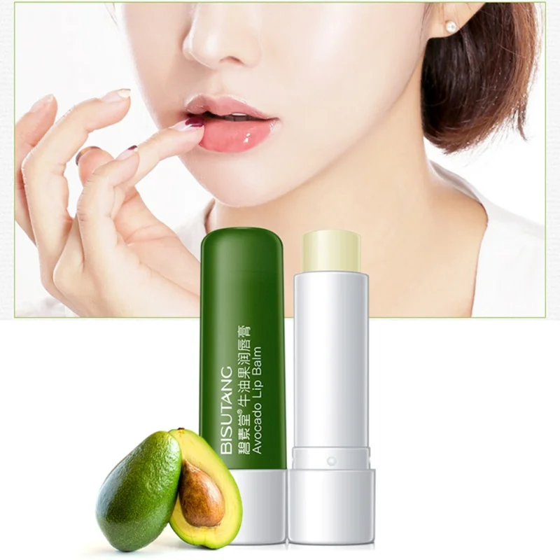 4,5 г авокадо увлажняющий бальзам для губ гидратация маска для губ Уход бесцветный Уход за губами лица