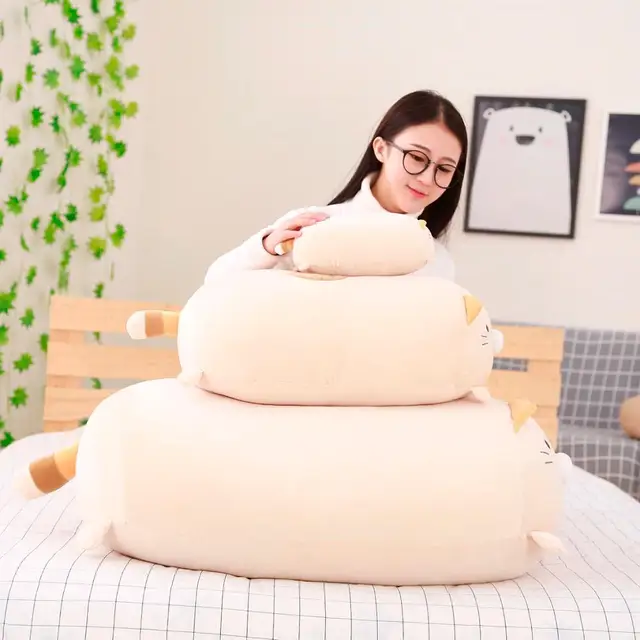 1pc 90cm cute Corner Bio Pillow Japanese Animation Sumikko Gurashi plush toy stuffed Soft Valentine gift for Baby girl Gifts 5