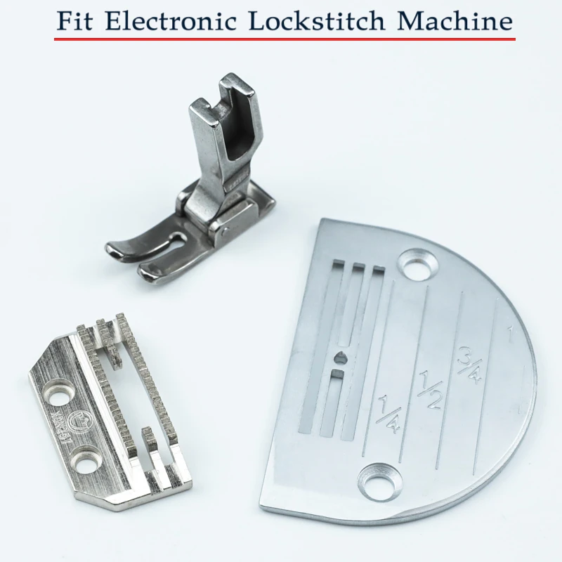 Throat Plate / Feed Dog Fit Single Needle Electronic Lockstitch Sewing