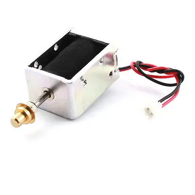DC 12V 500g сила 3 мм ход линейный толкатель Тип соленоида Электромагнит XWJ |