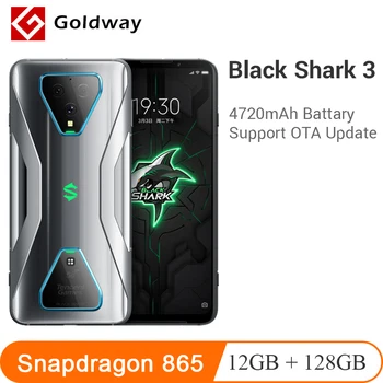 

New Xiaomi Black Shark 3 5G 12GB 128GB Snapdragon 865 Octa Core Gaming Smartphone 6.67" Screen 64MP Triple Camera 65W Charger