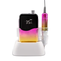 35000RPM Portable Electric Nail Drill Manicure Machine For Acrylic Gel Polish Nails Sander Rechargeable Nail Art Salon Equipment 1