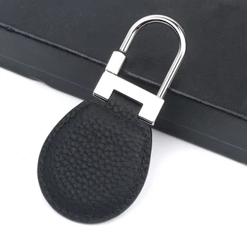 

Men Genuine Leather MMBB Wallet with Coin Purse Credit Card Holder Stainless Steel Keychain Man Car Key Ring Housekeeper