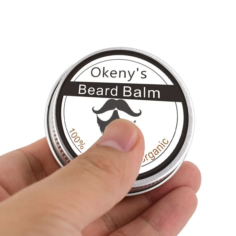 Органический воск для усов для мужчин крем для бритья бороды бальзам разглаживающий и освежающий натуральный кондиционер для бороды 30 г