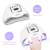 SUNX5 Max 90/72/36W LED Lamp Nail Dryer 45/36/18 LED UV Ice Lamp For Drying Gel Polish Timer Auto Sensor Маникюрные инструменты