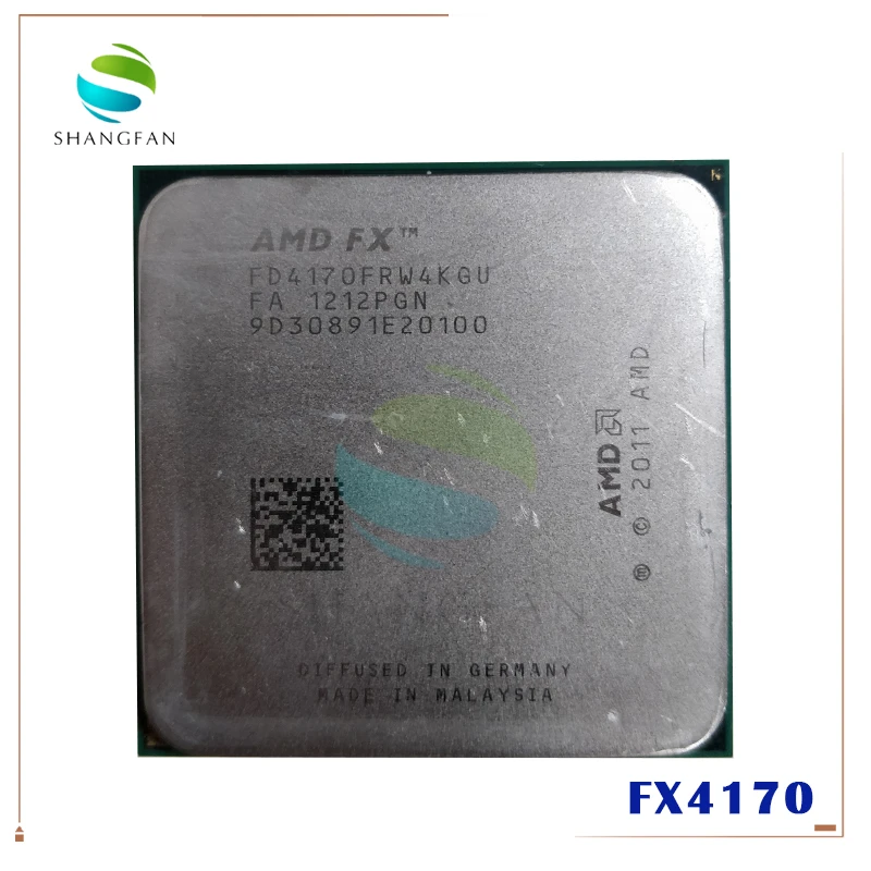 top processor AMD FX4170  FX 4170 4.2GHz Quad-Core CPU Processor FD4170FRW4KGU 125W Socket AM3+ latest processor in laptop