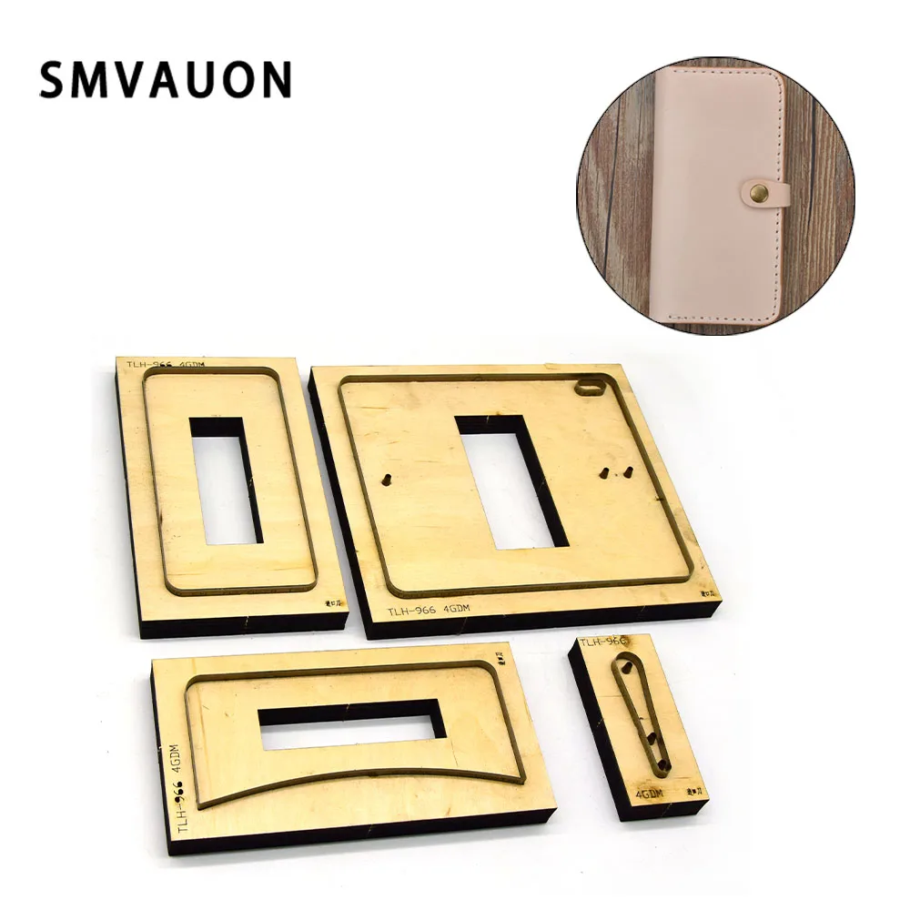 

DIY Wallet Leather Knife Mold Customized Wooden Cutting Dies Suitable For Die-Cutting Common Machines