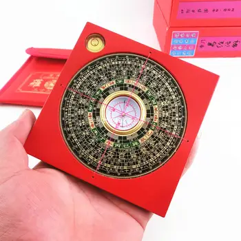 

Geomantic omen master Pocket tool Southeast Asia efficacious Eight Diagrams FENG SHUI Compass SAN YUAN SAN HE LUO PAN