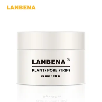 

New LANBENA Unisex Blackhead Remover Nose Face Mask Pore Strip Black Mask Peeling Acne Treatment Black Deep Cleansing Skin Care