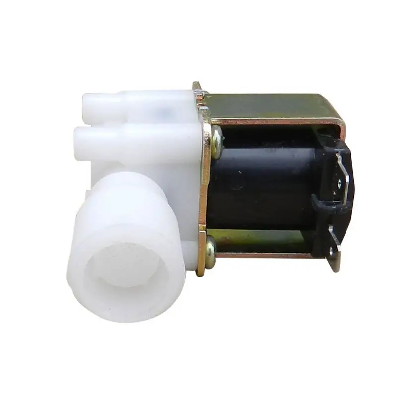 12 в 1/2 дюйма N/C Пластик электромагнитный клапан Магнитный водный и воздушный клапан нормально закрытый