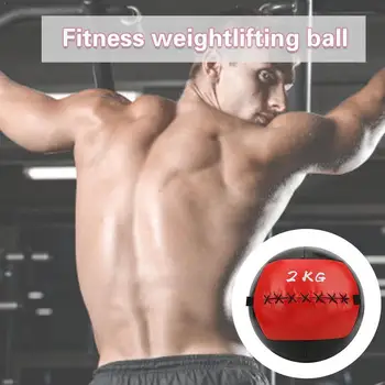 

35cm Fitness Weightlifting Ball Workouts Exercise Balance Training To Fill Ball Gravity Building 12 Kg) (Can Muscle Soft Ba Z5S7