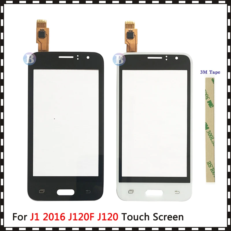 Сенсорный экран с дигитайзером 4 5 дюйма для Samsung Galaxy J1 2016 J120F J120 внешнее стекло