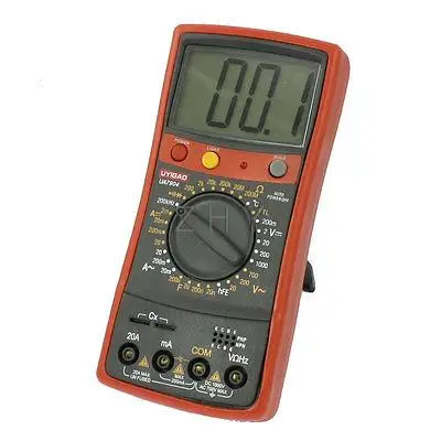 

LCD Display AC DC Voltmeter Ohmmeter UA7904 Digital Multimeter