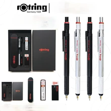 Rotring – stylo mécanique rétractable avec capacité de 800/0.5mm, 0.7 + PDA, jeu de crayons pour activités professionnelles