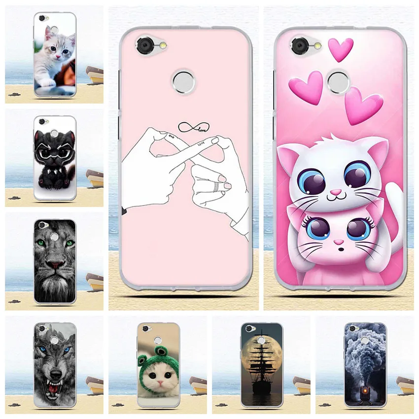 

ZTE Blade A6 Case Cartoon Painting Patterns TPU Soft Silicone Cover For ZTE A6 Case Cover Coque 5.2 inch Fudas for ZTE A6 Lite