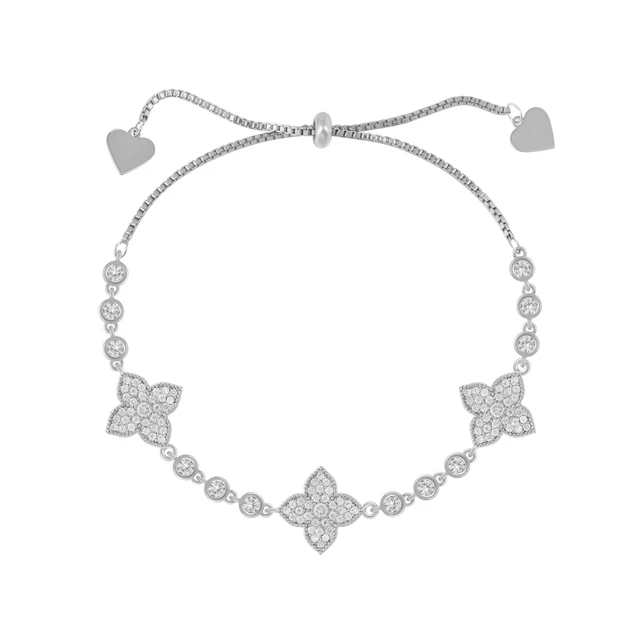 OYB new Korean style four-leaf clover zircon bracelet ladies fashion classic bracelet four-leaf flower jewelry number 8