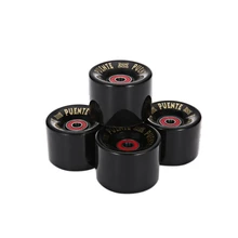 PUENTE 4 unids/set Cruiser, ruedas de Skateboard PU, ruedas de crucero de tabla larga con rodamientos de ABEC-9