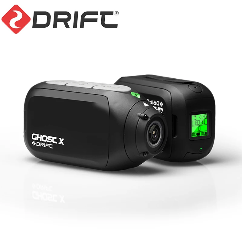 Original Drift Ghost X 1080P Action Camera Sport Cam Motorcycle Mountain Bike Bicycle WiFi 9 Hour Battery Life Helmet Cam