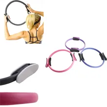 Магический круг для йоги, волшебная губка, кольцо для пилатеса, для йоги, фитнеса, упражнений, спортивный диаметр 36 см, толщина 3,5 см, розовый, синий, фиолетовый W