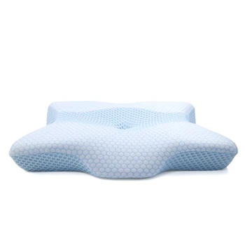 

Side Sleeper Contour Memory Foam Pillow, Orthopedic Sleeping Pillow, Ergonomic Cervical Pillow for Neck Pain with Washable Hypoa