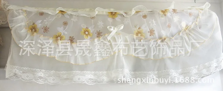Производители оптовой пасторальной ткани gua ji zhao все края включены подвесная Крышка для кондиционера 1-1,5 p пылезащитный лак