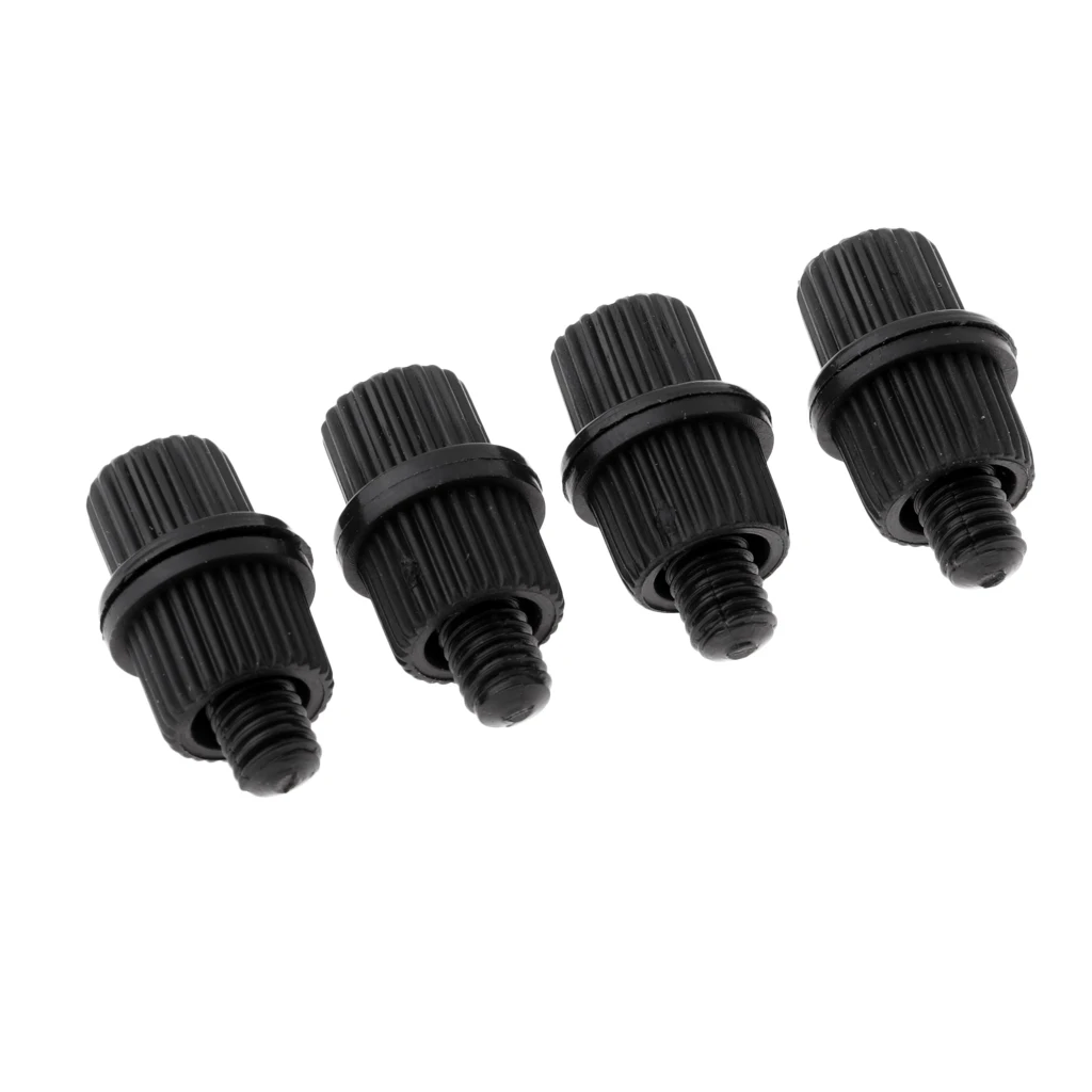 Motorcycle License Plate Frame Bolts Fastener Screws Black Nylon