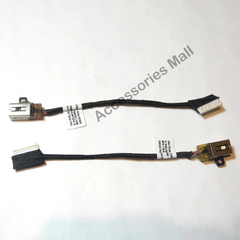 DC Power Jack Charging Port Cable Replacement for Dell Vostro 3480 3481 3580 3581 3582 3583 3584 3585 Latitude 3490 3590 Series 228R6 0228R6 DC301011R00 