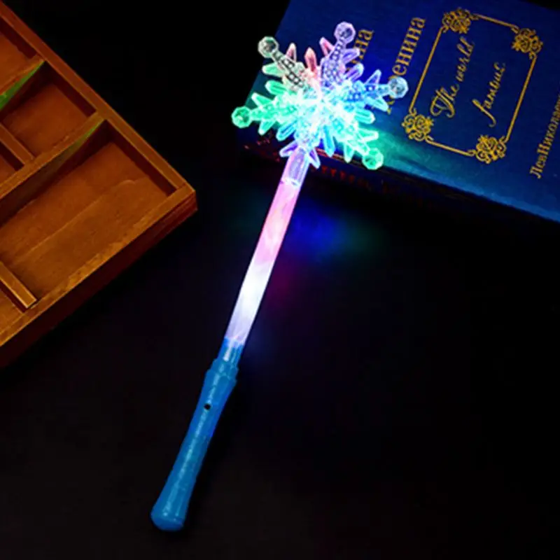 Светящиеся палочки вечерние светящиеся палочки в виде рождественской звезды снежинки 72XC