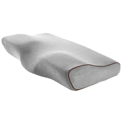 Подушка из бамбукового волокна King size, гипоаллергенная, классная, прочная кровать премиум-класса - Цвет: Светло-серый