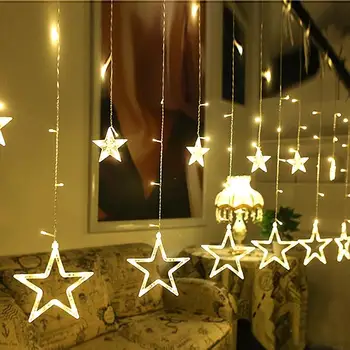 

Durable Fairy String Light 138LED Landscape Lamp Yard Festival Fairy String Fairy Light Curtain AC220V Parties Wedding Garden