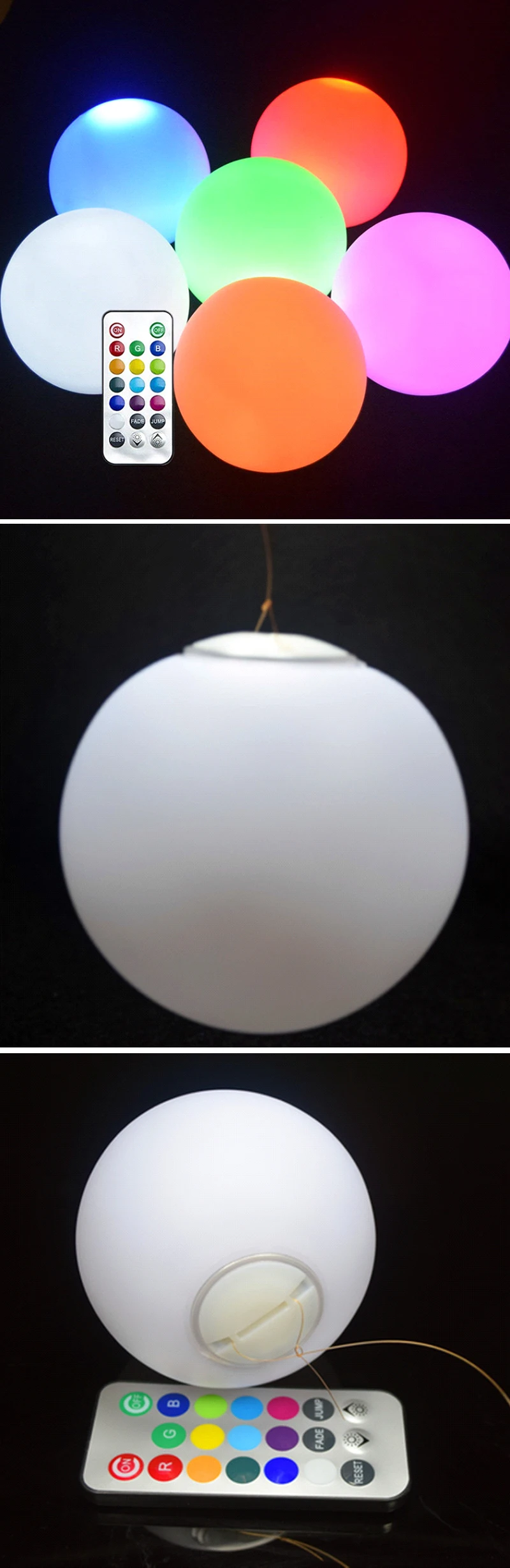 Subaquática com Controle Remoto sem Fio Flutuantes para Crianças Led à Prova Cores Dwaterproof Água Jardim Piscina Luzes Mergulho 16 Luz 7 prova d'água, com controle remoto sem fio,