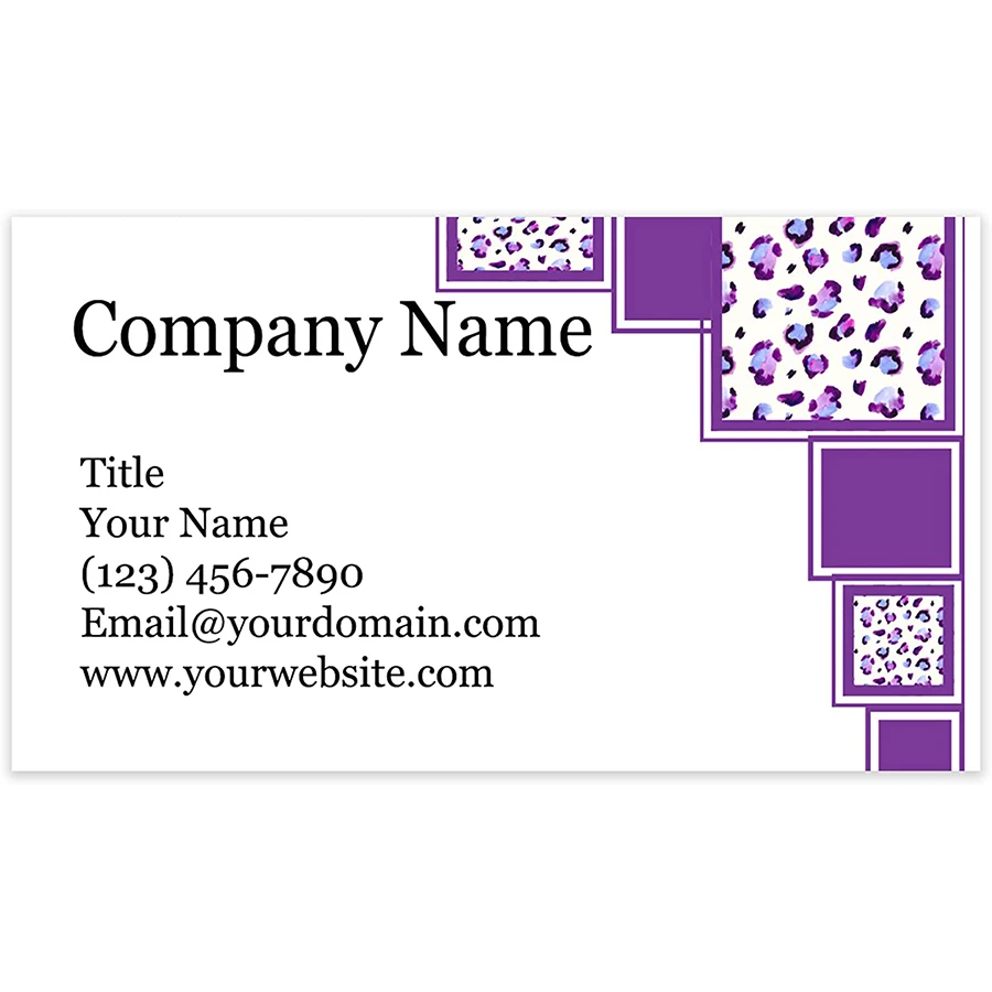 200Pcs Custom Printed Business Cards Thick Sturdy Stock 300GSM Paper Card VIP Cards