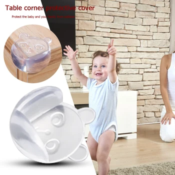 

4/10pcs Table Corner Convenient Practical User-friendly Design Safety Protector Kids Baby Desk Edge Protection Guard Cover