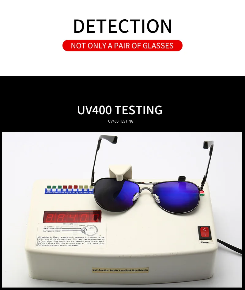 Модные мужские и женские солнцезащитные очки, поляризационные, UV400, защита от солнечных лучей, сильные, поляризационные, сплав, очки пилота