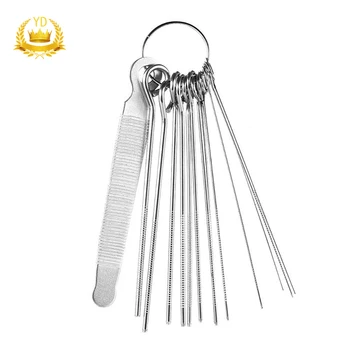 

Hot Guitar Nut Repair Tools Luthier Tools Slotting File Saw Rods Slot Filing Set Portable DIY Luthier Replacement Accessory