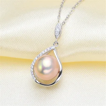 

Retro Style Metal 925 Sterling Silver Plating Karat Gold Tone Bail Connector Pearl Bead Caps Diy Pearl Jewelry Accessories